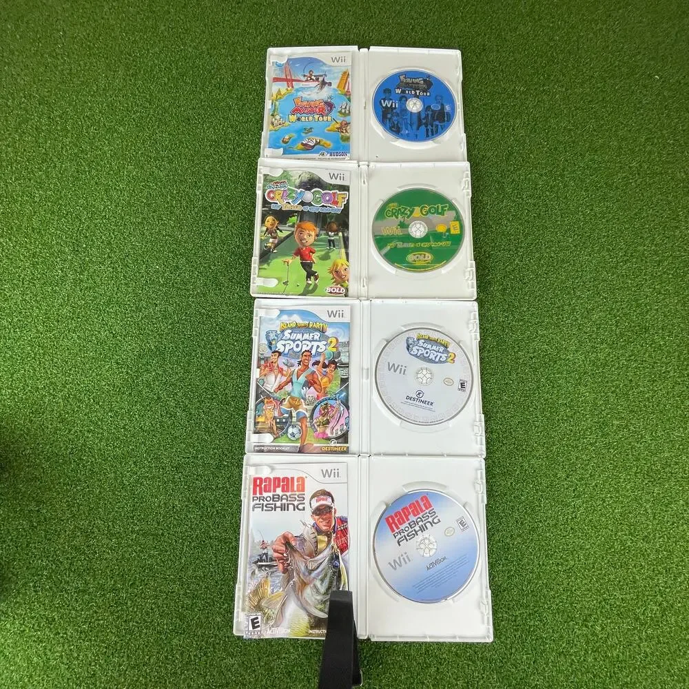 Lot Nintendo Wii Video Game Complete CIB